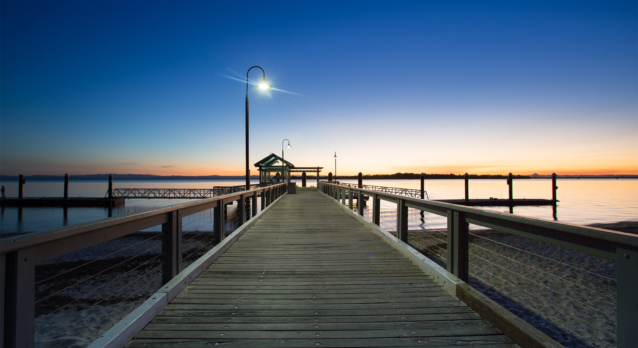 Bongaree Jetty on Bribie Island is accessible and a good spot for fishing