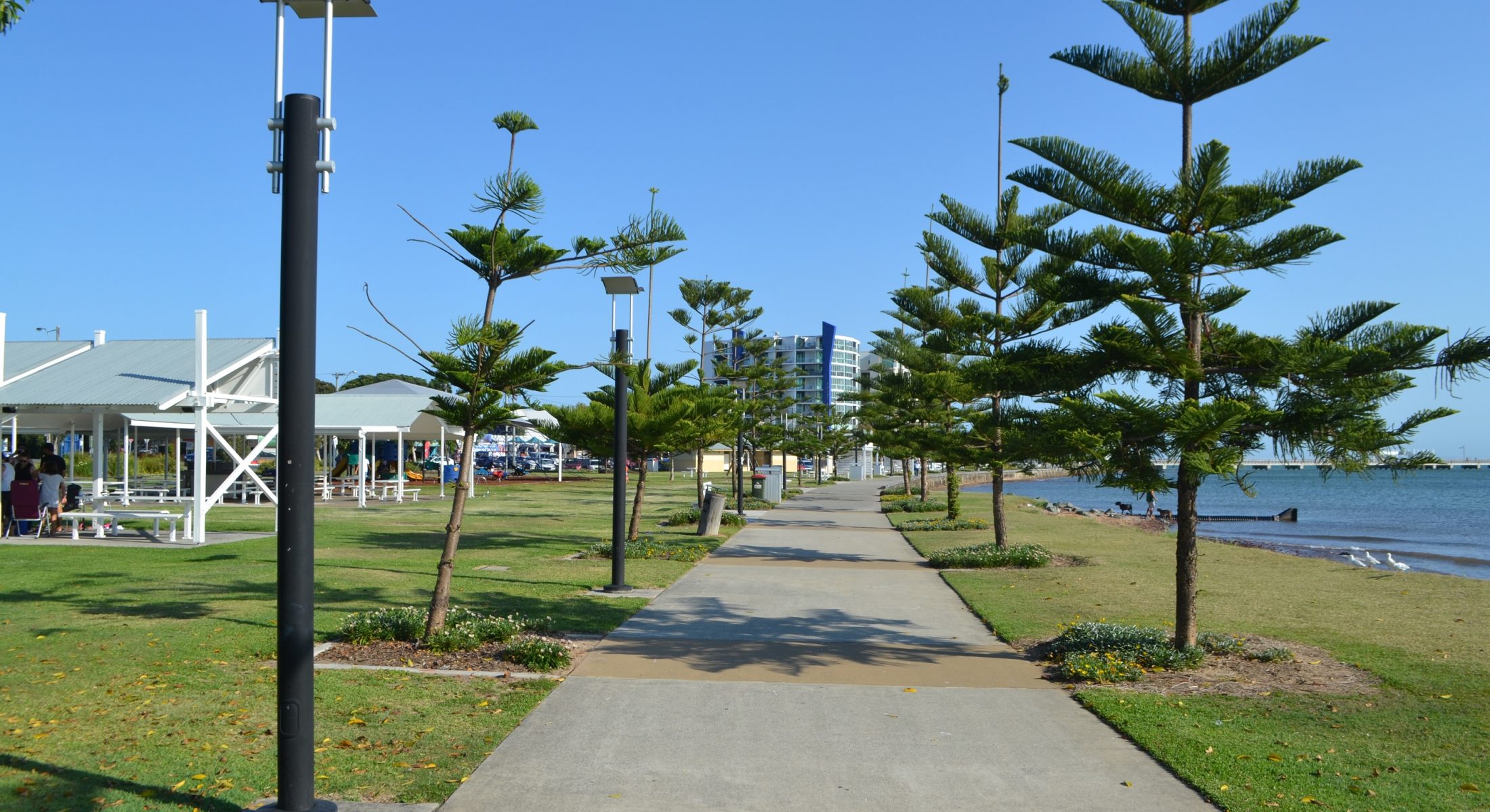 Crockatt Park Woody Point Redcliffe Near Brisbane Footpaths Moreton Bay Region