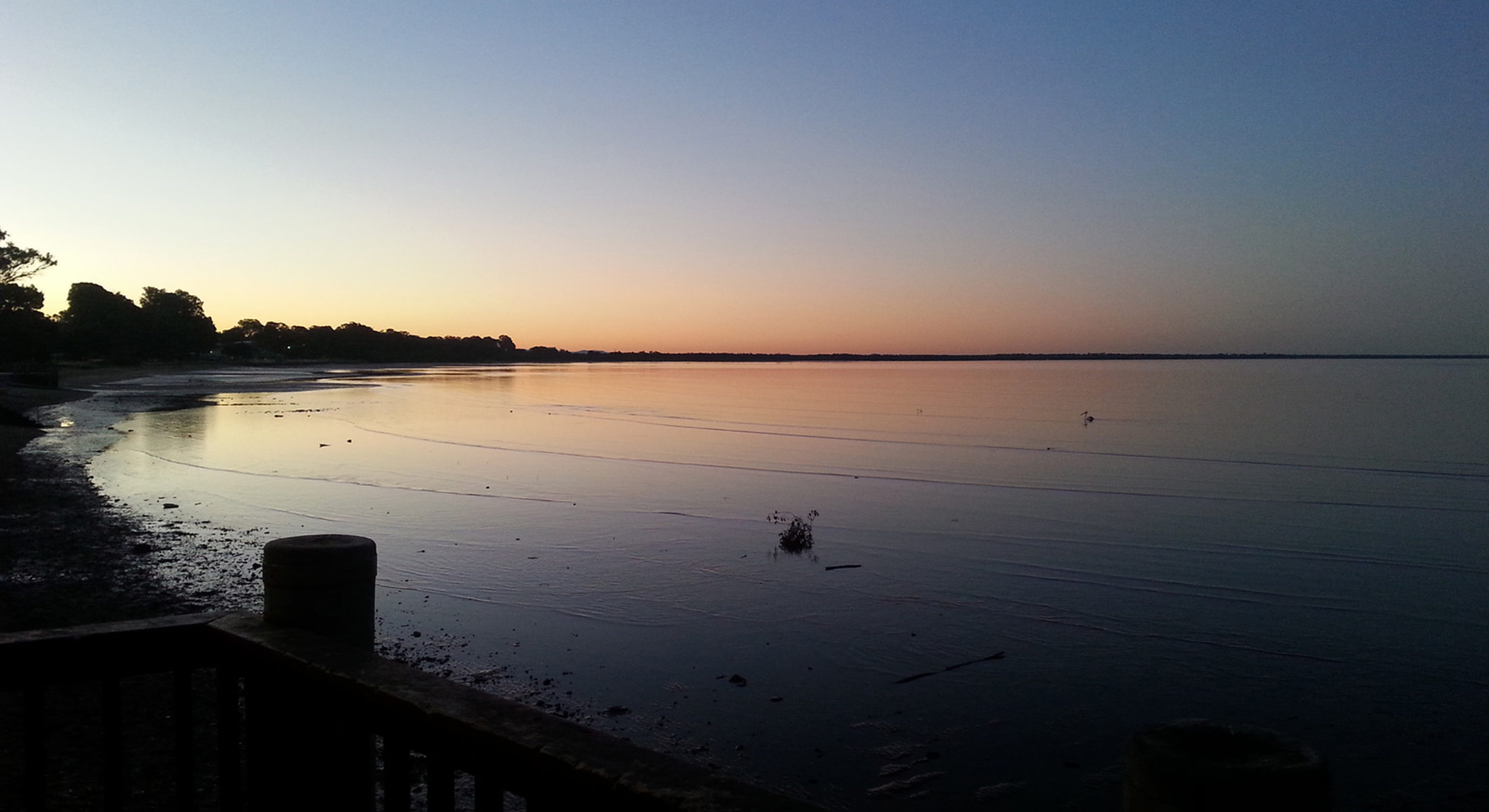 Deception Bay is a lovely spot to watch the sunset over the Moreton Bay Marine Park