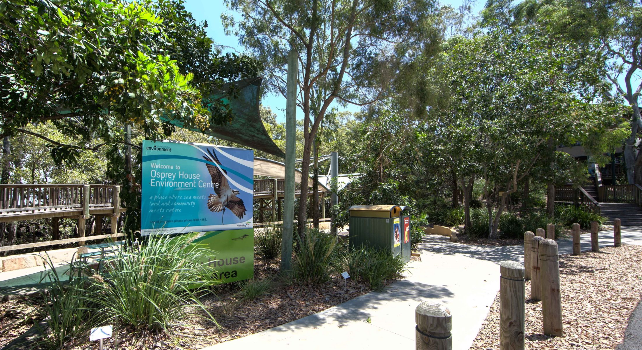 Osprey House Education Centre has accessible boardwalks and an education centre
